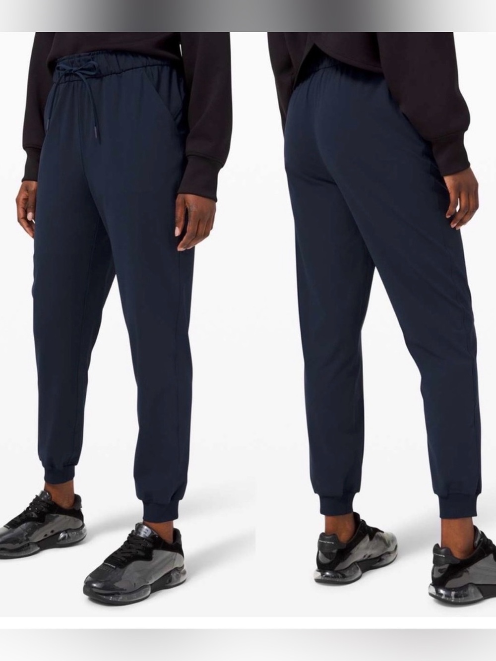 Lululemon True Navy Blue Keep Moving Jogger Pants 10